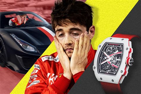 who stole charles leclerc watch.